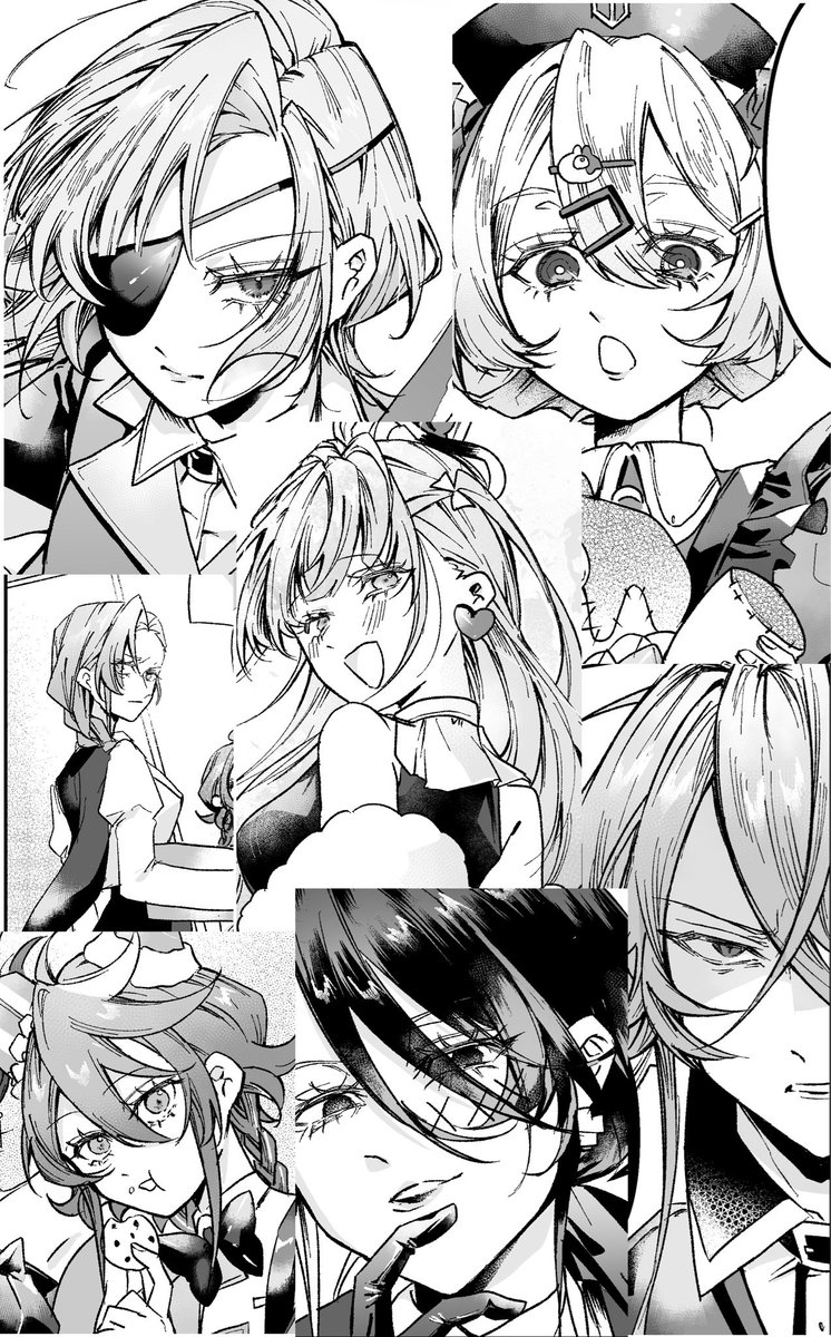 ステッカーもキラキラしてて可愛いです！！漫画は頑張りました