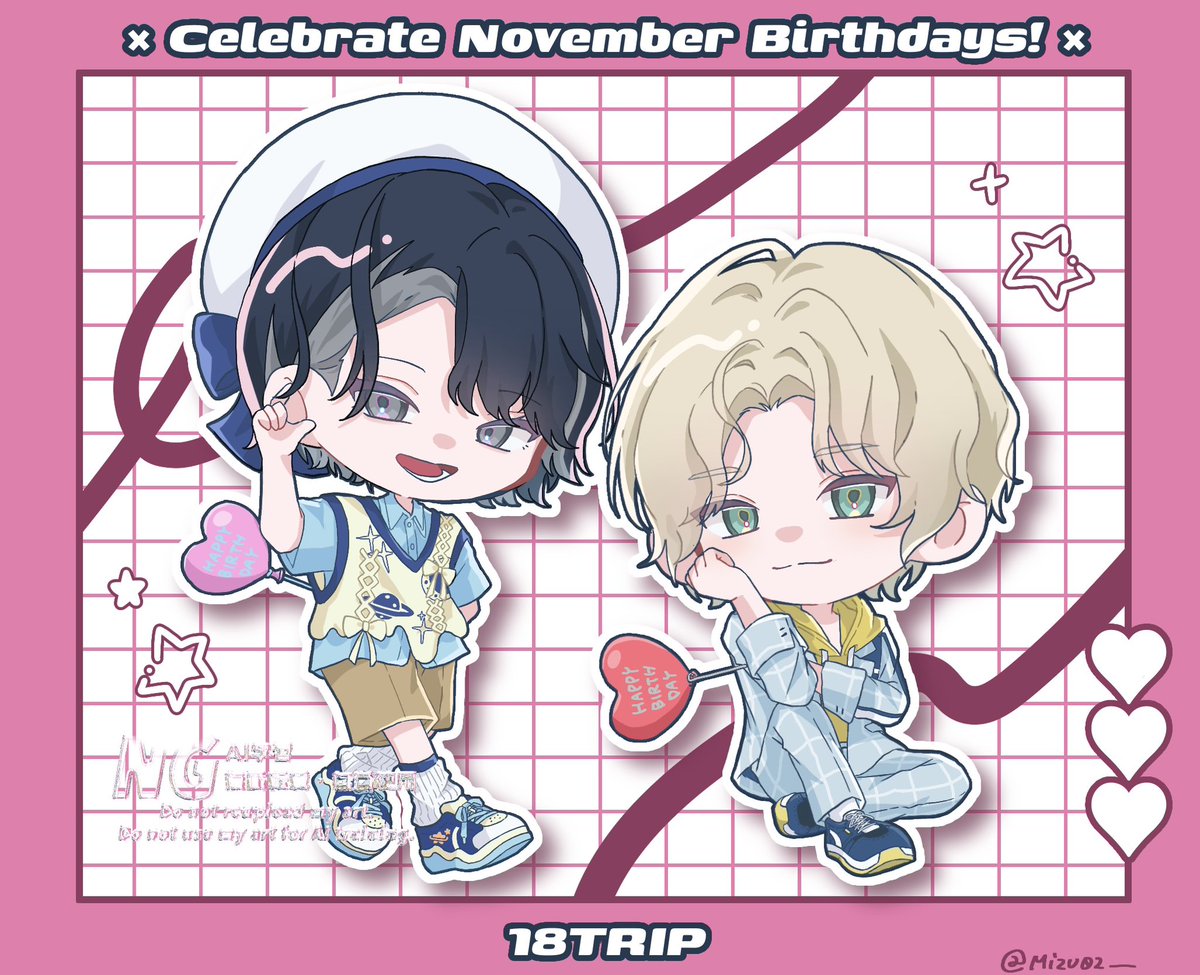 Mizu02__'s tweet photo. ✦  10月と11月のBD ✦

 #エイトリFA https://t.co/RAm2CfyowL