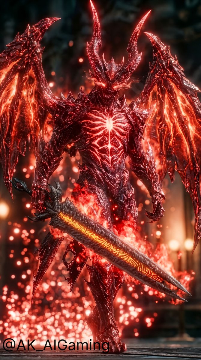 AK_AIgaming's tweet photo. 🔥 Devil Trigger unleashed! 🔥 Witness Dante’s transformation from legend to nightmare. Power awakens, chaos reigns. Could you survive the Sin Devil Trigger? 😈 #DevilMayCry #Dante #DevilTrigger #EpicArt #GamingCommunity https://t.co/CorrNlc9TX