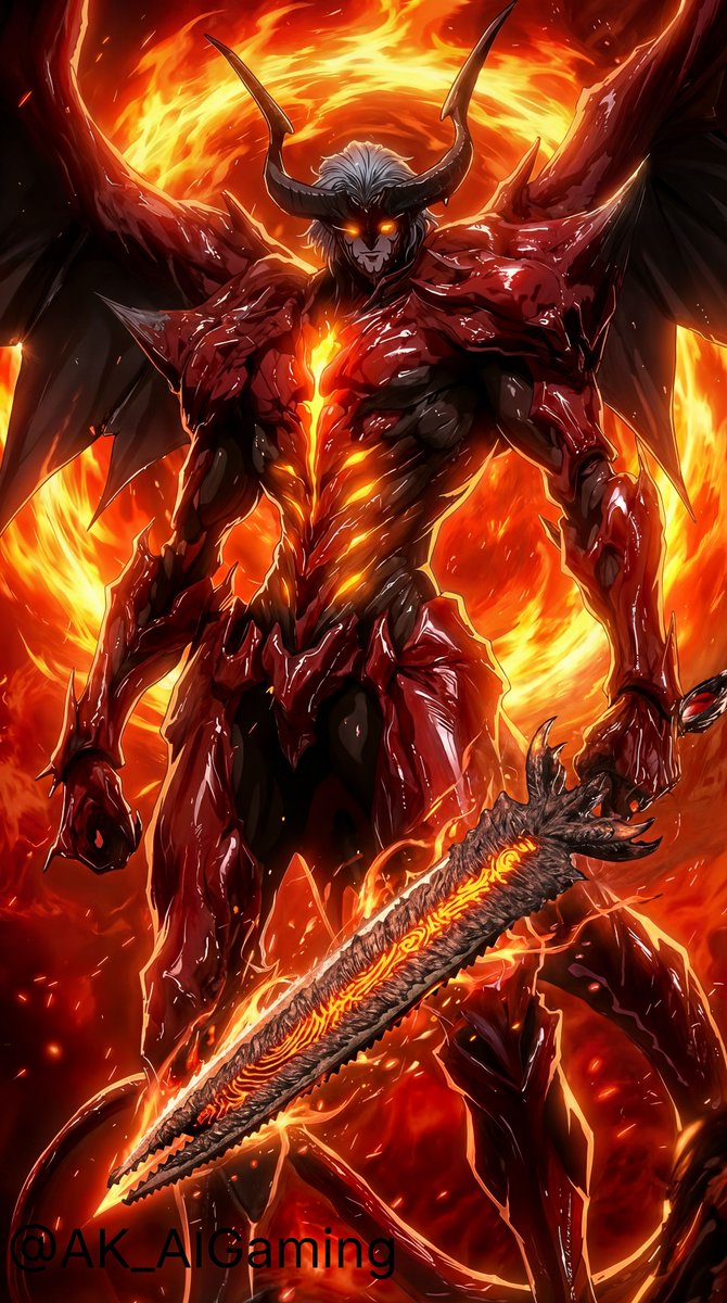 AK_AIgaming's tweet photo. 🔥 Devil Trigger unleashed! 🔥 Witness Dante’s transformation from legend to nightmare. Power awakens, chaos reigns. Could you survive the Sin Devil Trigger? 😈 #DevilMayCry #Dante #DevilTrigger #EpicArt #GamingCommunity https://t.co/CorrNlc9TX