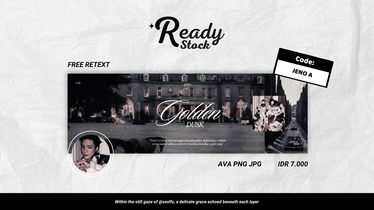 sevlfs's tweet photo. selamat soree menuju malamm! help repost/rt yaaa, thank you🤍 

aku membawa 8 layout ready stock JENO JAEMIN yang siap dibawa pulang melalui dm/tele aku sekarang jugaa! price on pict and payment by QRIS yaa^^  

#zonauang #zonajajan https://t.co/w96pEqgND7