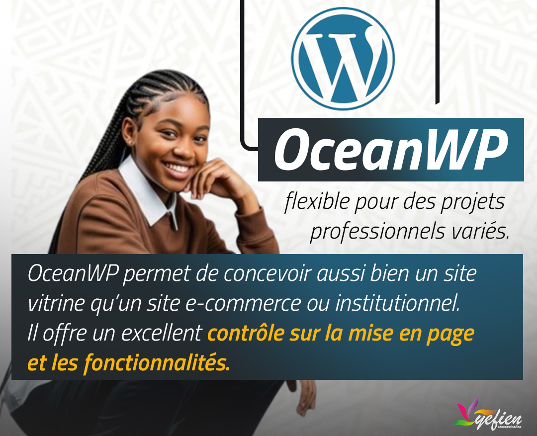 YEFIEN_COM's tweet photo. Découvrez 𝟬𝟯 𝘁𝗵𝗲̀𝗺𝗲𝘀 𝗪𝗼𝗿𝗱𝗽𝗿𝗲𝘀𝘀 𝗽𝗮𝗿𝗳𝗮𝗶𝘁𝘀 pour créer un site Web Professionnel.

✅ Astra
✅ OceanWP
✅ Neve

#WordPress #WebDesign #CréationDeSite #DigitalMag #SiteWebProfessionnel https://t.co/FnuoC7GJWU