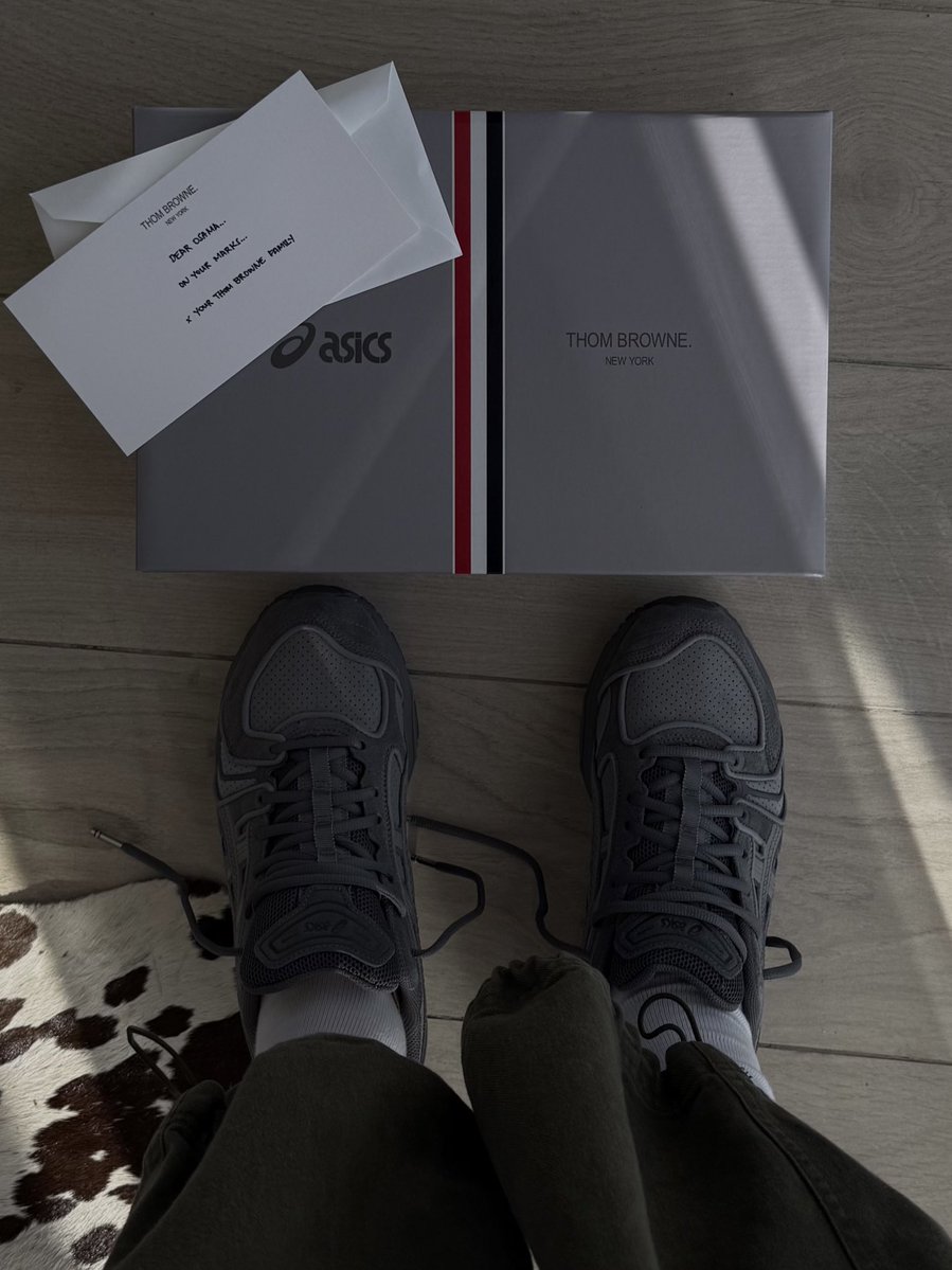 Thom Browne x ASICS just landed.
<a href="/ThomBrowne/">THOM BROWNE.</a> 🦍