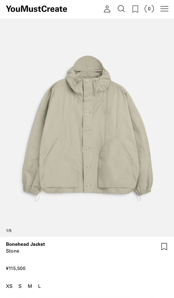 moooo_moooooooo's tweet photo. おや、見慣れない色のBonehead Jacketが出てる。 https://t.co/upKWxv861c