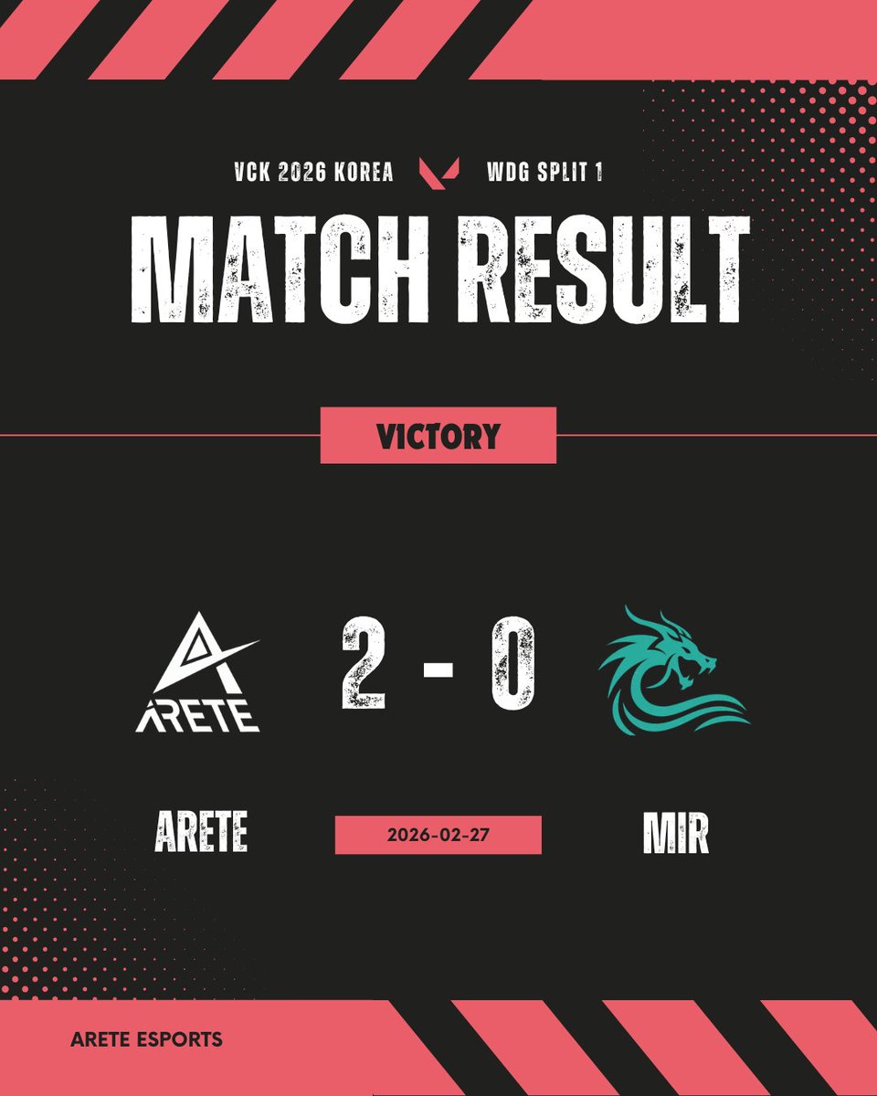 ARETE ESPORTS tweet media