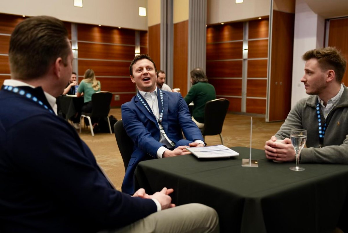 Our first round of 1-1 meetings are well underway. Giving time for our delegates to brainstorm and share ideas.

MEET | SHARE | LEARN

#SCLHUB2026