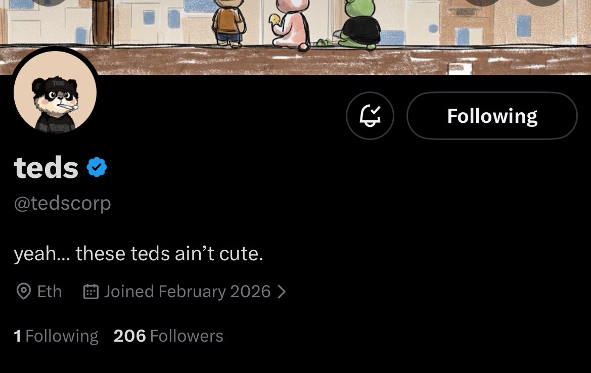 —EARLY ALPHA
<a href="/tedscorp/">teds</a> 

Go give them a follow and turn on notis