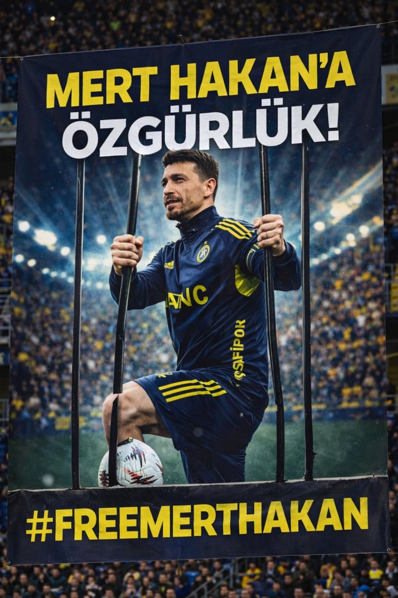 Aylardır sahaya bir eksik çıkıyoruz 
Kaptanı Bırakın❗❗❗
#MertHakanaÖzgürlük 🕊💛💙