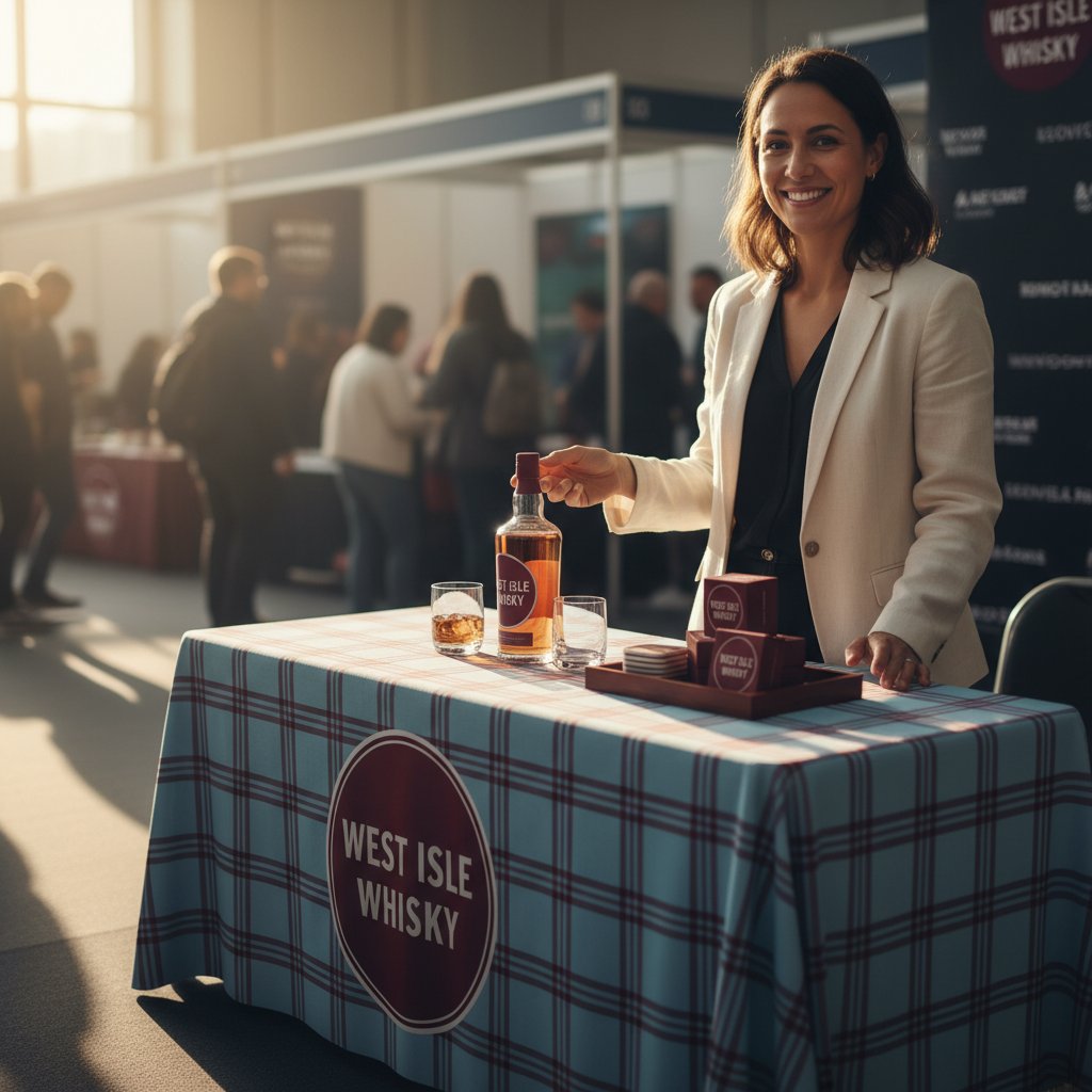 Marqetspace's tweet image. The "entry-level" exhibition essential that punches above its weight!
Our low-cost, custom-printed tablecloths are the ultimate "quick fix" for trade show professionalisation 💅 

#TradePrint #ExhibitionGraphics #TableclothPrinting #PrintReseller