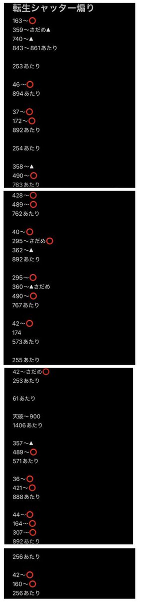 北斗転生 456確 #判別 シャッター煽りが話題ですが456確台にて終日検証