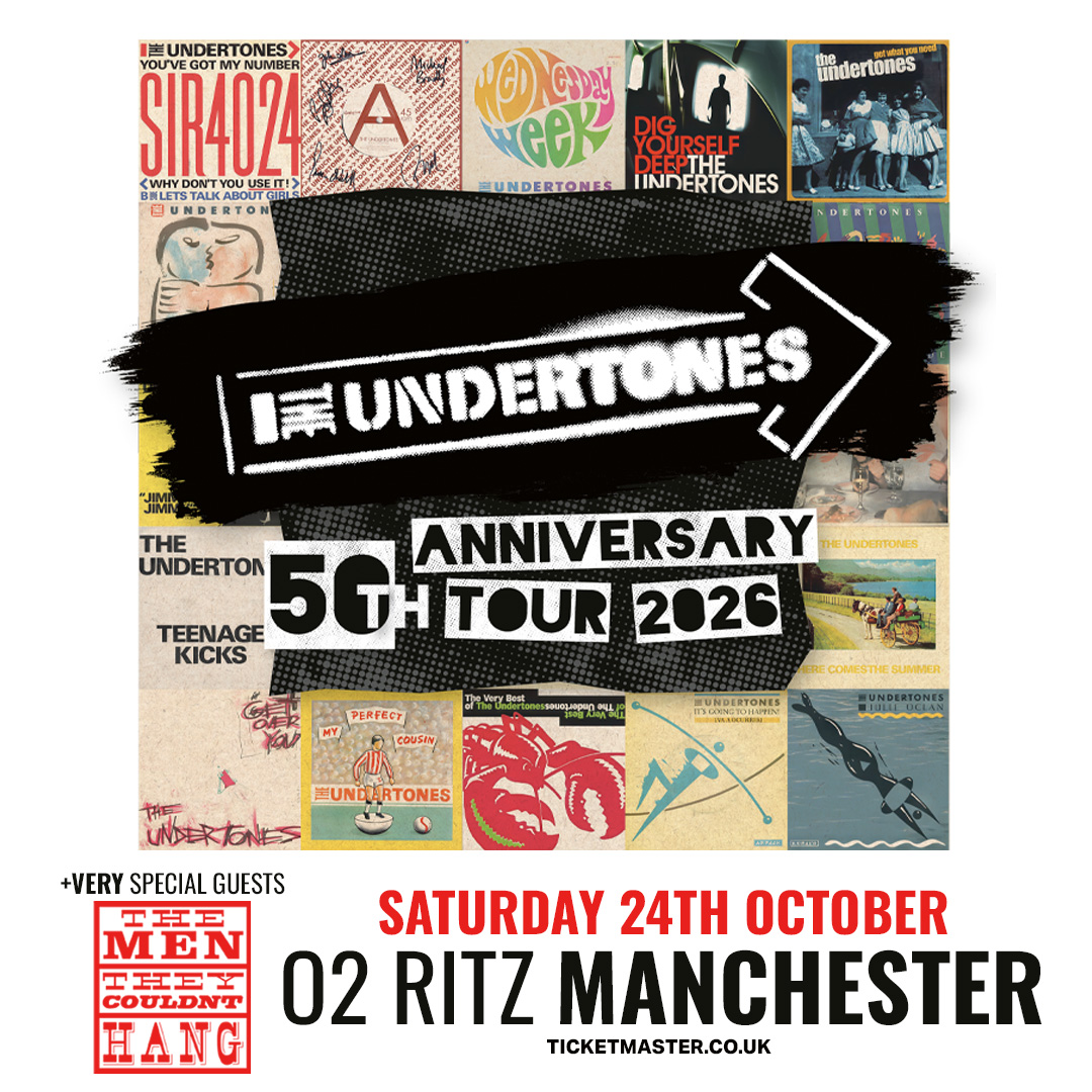 O2RitzManc's tweet image. NEW: Derry rockers @theundertones_ are celebrating 50 years and heading out on tour with a date at #O2RitzManchester on Sat 24 Oct with very special guests @TMTCHmusic

Priority members get first access to tickets now via: amg-venues.com/AGXA50YmPfb