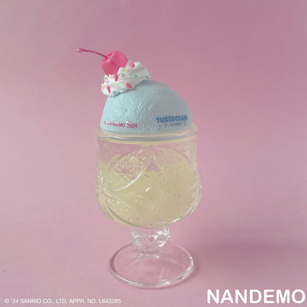 タキシードサムのクリームソーダオブジェ🍹𓈒𓂂𓏸 レモンシロップ