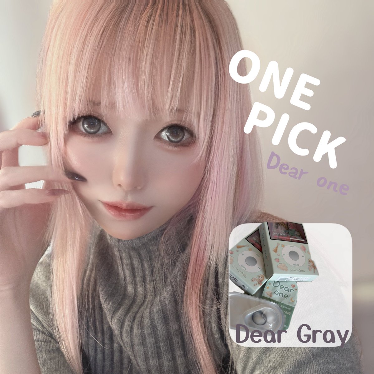 lilacatholic's tweet photo. 2月の蜜のレンズは
🩶Dear oneシリーズDEAR GRAY🩶
1monthの太フチカラコン
クラシックグレーのお色味とハイライト&アクセントラインできらきらな瞳に✨
鳴月もこのところすっかり軸固定のレンズの虜です
mituno公式サポーターズ
#mitunolens
#蜜のレンズ
PR https://t.co/xcKlWVZraC