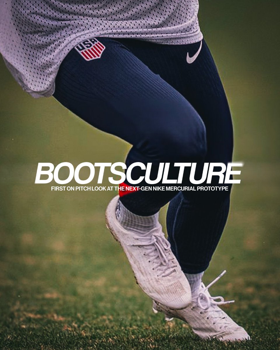bootsculture's tweet photo. It’s the boot everyone is waiting for. No debate. For the first time globally, the all-white prototype of the next generation Nike Mercurial has been officially spotted on pitch with Alyssa Thompson during USWNT training sessions.

#bootsculture #nikefootball #nikemercurial https://t.co/XmdjK0L0wV