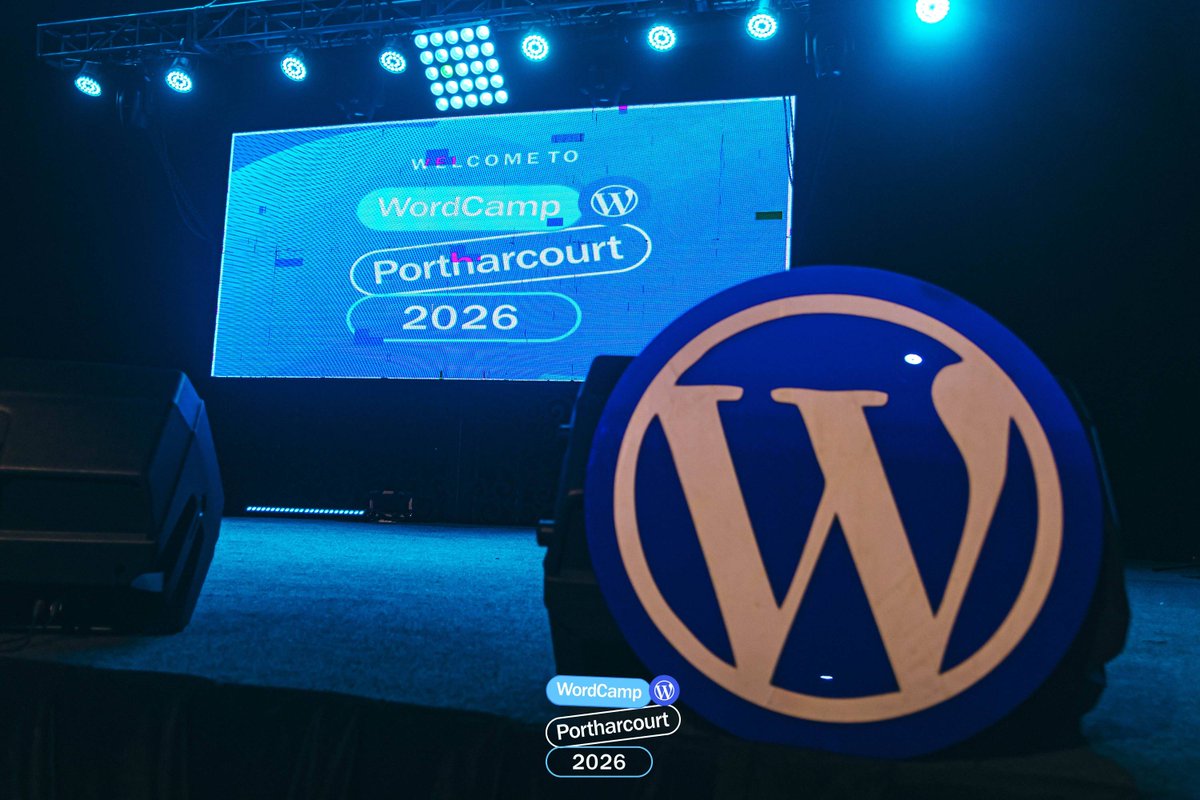 WordPress PortHarcourt Community tweet media
