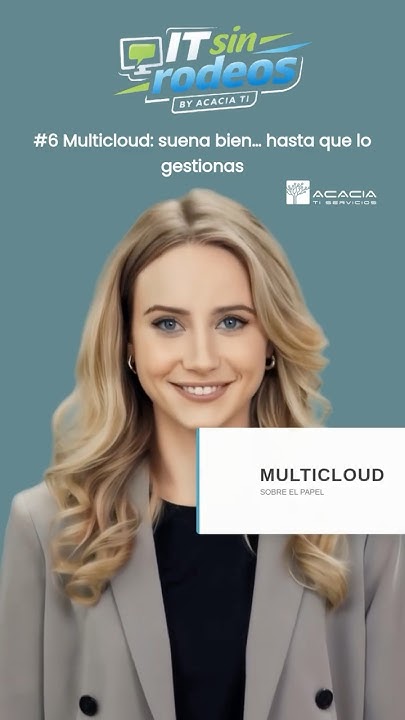 🎬 ¡V𝗶𝗲𝗿𝗻𝗲𝘀 𝗱𝗲 𝗜𝗧 𝘀𝗶𝗻 𝗿𝗼𝗱𝗲𝗼𝘀!⁣
⁣
Ya está publicado el episodio 6: hablamos de algo que suena muy bien… hasta que toca gestionarlo:⁣
⁣
☁️ #𝙈𝙪𝙡𝙩𝙞𝙘𝙡𝙤𝙪𝙙⁣
⁣
Cada viernes a las 10 en nuestro canal de #YouTube⁣
⁣
👉 zurl.co/YzStd