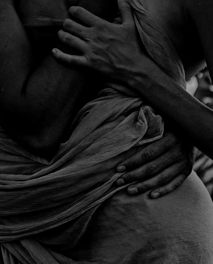 She fits
like I always knew
she would.
Chest to palm. 
Hip to hand.
I don't hold her gently,
gently is for men
who aren't sure.
I'm sure.
I pull her closer
because close
isn't close enough.
There's a distance
that exists
even between bodies 
pressed together.