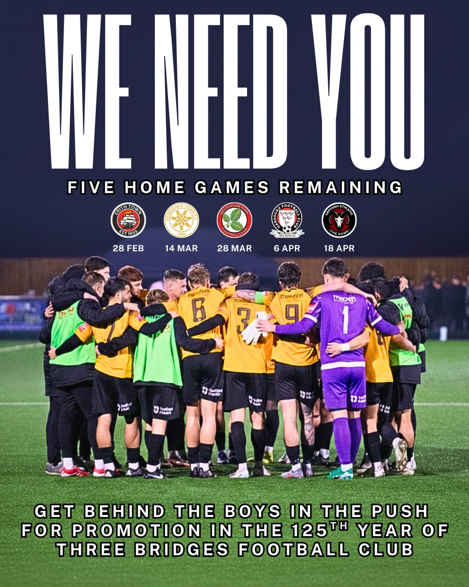 Three Bridges FC tweet media