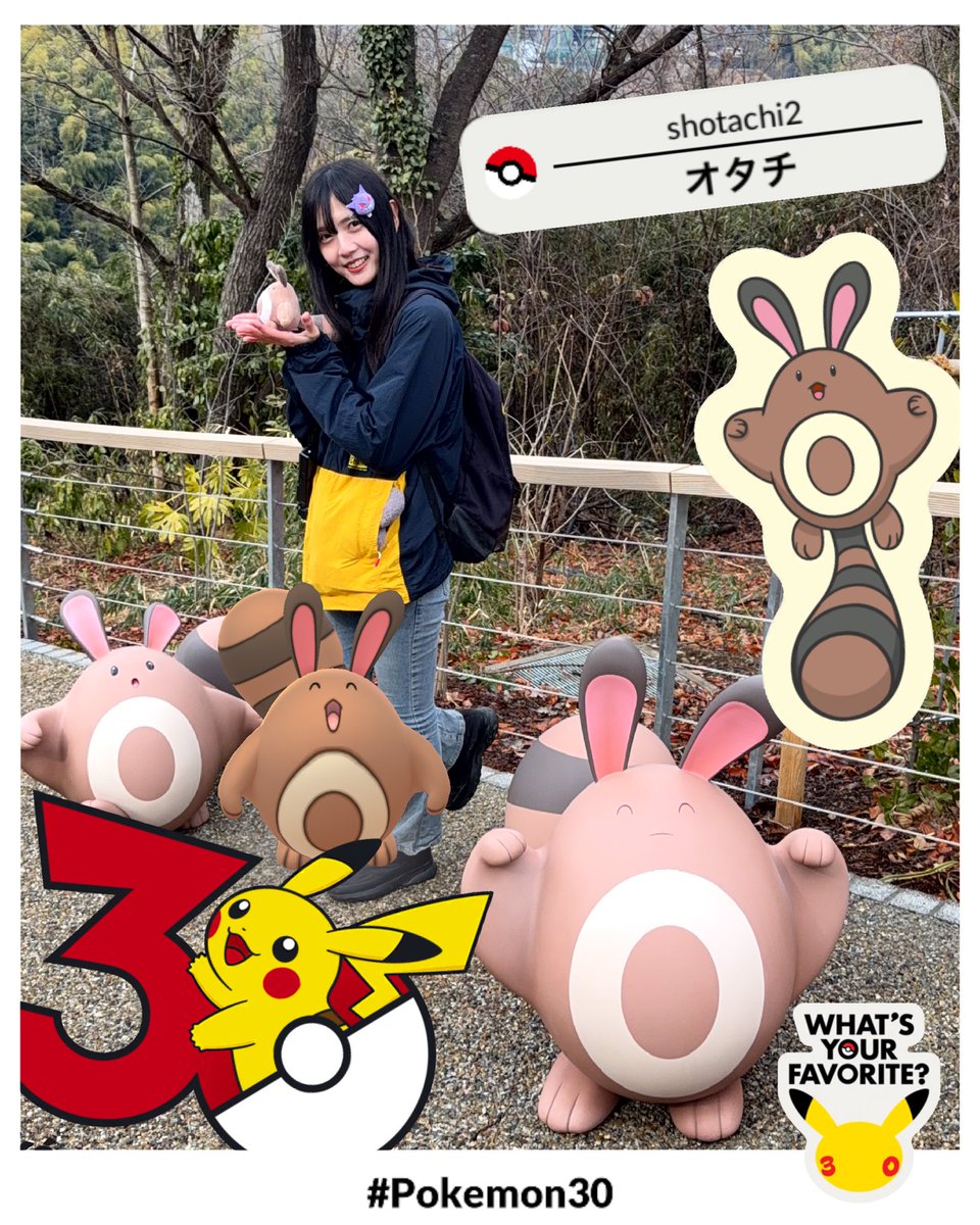Shinooo1234's tweet photo. #キミの好きなポケモンは　オタチ✨

幼稚園の時に一目惚れしてずっっっと大好きなポケモンです😊

ポケモン30周年、おめでとうo(^o^)o

これからも楽しみにしてます！！ https://t.co/KSv9DmOD1T