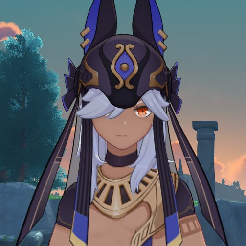 not a single thought behind those eyes