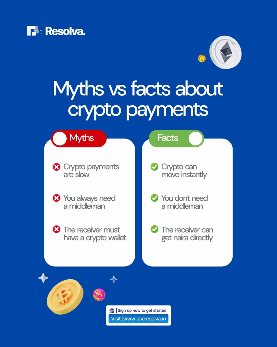 We still have conversations like this in 2026 because crypto hasn’t felt normal enough yet.

Not normal like trading. 
Normal like paying.
Normal like sending money without explaining blockchain first.

That’s the goal of Resolva— to make crypto feel normal. 

Sign up to get