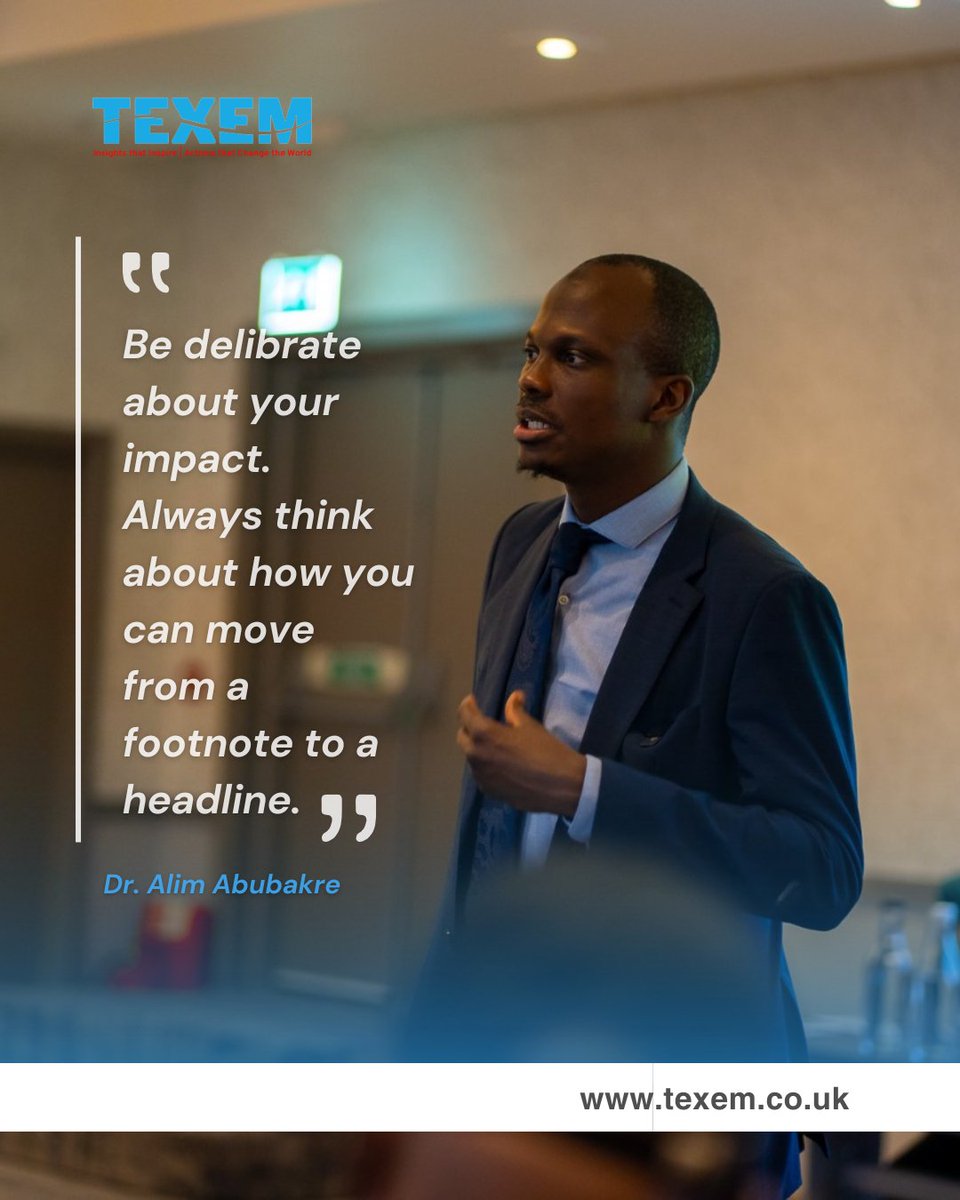 Texem_UK's tweet image. As we close out the week, here’s a question worth sitting with: Are you shaping outcomes or simply appearing in them?

Impact isn’t accidental. It’s designed.

#StrategicLeadership #ExecutiveInsights #FridayReflection #TEXEMUK #LeadwithCourage