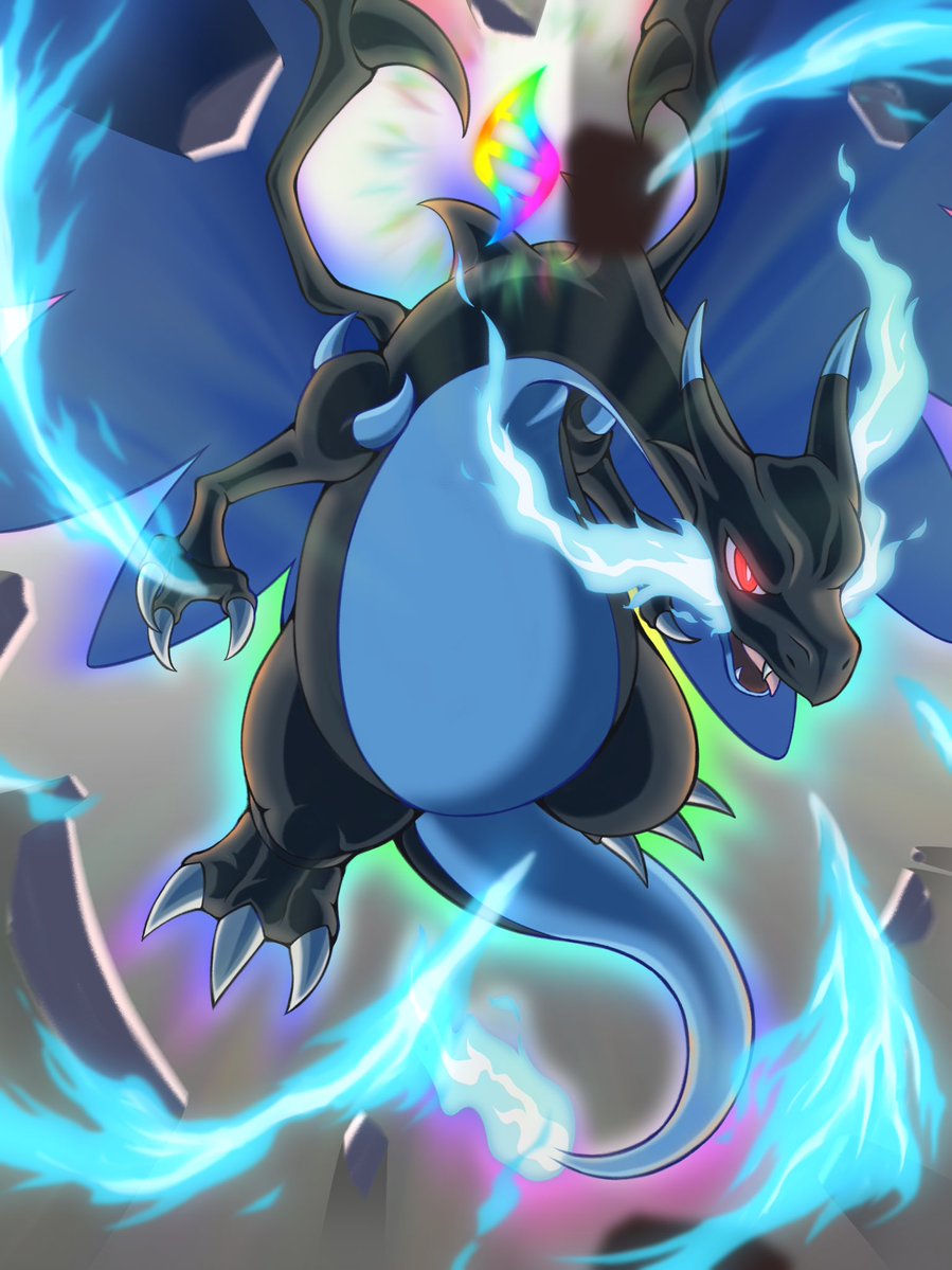 本当はグラと共に描こうとしたけどうまく描けなくて封印されていたメガリザXくんを蔵出しします
プレゼンツも楽しみだ‼︎
 #ポケモン30周年