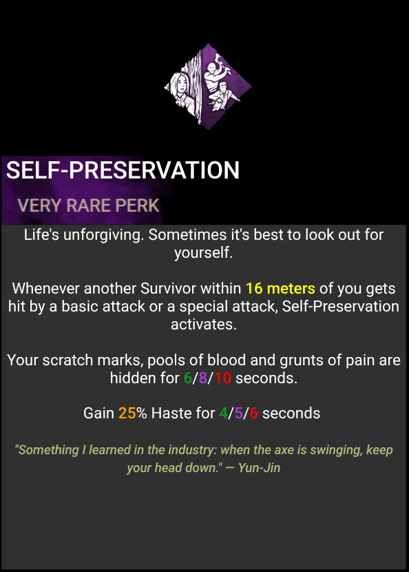 DbdDude's tweet photo. @RealSlowLoris @DeadbyDaylight This is my idea. 
- Allows the survivor to escape from the killer. 
- I like the idea of hit taking being viable for the survivor in chase.
- The killer gets value by another survivor taking a hit cause it removes a health state. https://t.co/SM0zMn4g7W