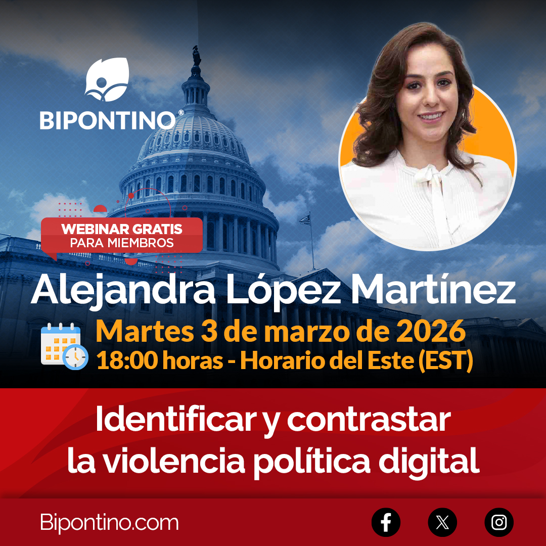 📣 Webinar GRATUITO con <a href="/LaChif/">Alejandra Lopez</a>
🎁 Reclama tu membresía por 1 mes:
🔗patreon.com/BIPONTINO/rede…
💻 Tema: Identificar y contrastar la violencia política digital
📅 Martes 3 de Marzo
⏰ 8:00 pm EST
✅ Costo: Gratis para miembros

#Bipontino
#Compol #MarketingPolítico