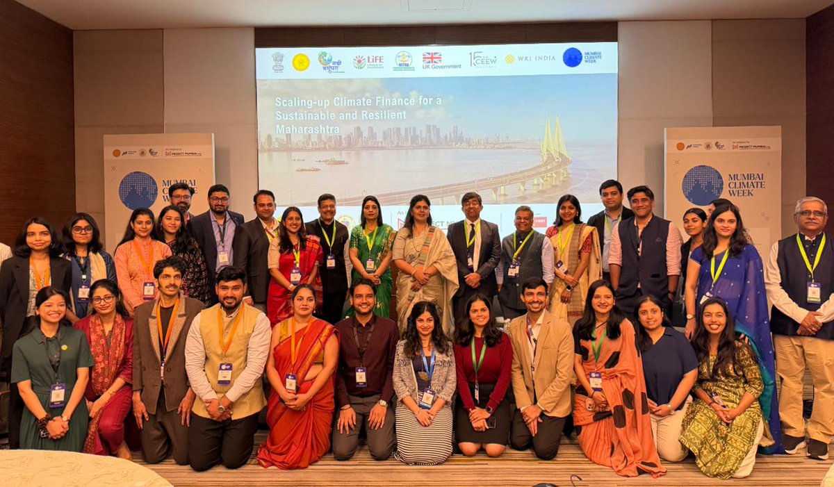 mahascac's tweet photo. At Mumbai Climate Week 2026, Maharashtra launched the State Climate Finance Framework, a structured, science-based tool designed to align Climate Finance with Maharashtra’s climate and development priorities #ViksitMaharashtra2047 #ClimateAction #ClimateFinance https://t.co/dtF17kAl9X