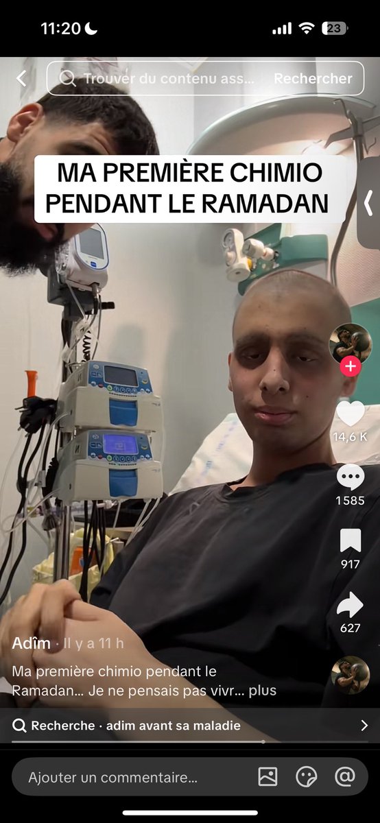 Notre frère Adîm nous demande de faire des dou‘as pour lui, en ce mois sacré de Ramadan. Allez voir son TikTok et soutenez-le. Qu’Allah lui facilite les choses et lui permette de retrouver la joie de manger normalement, que nos prières l’accompagnent dans cette épreuve.