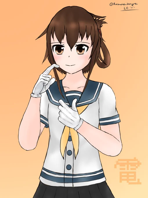 #これを見た人は無言で去年の2月の画像を貼る