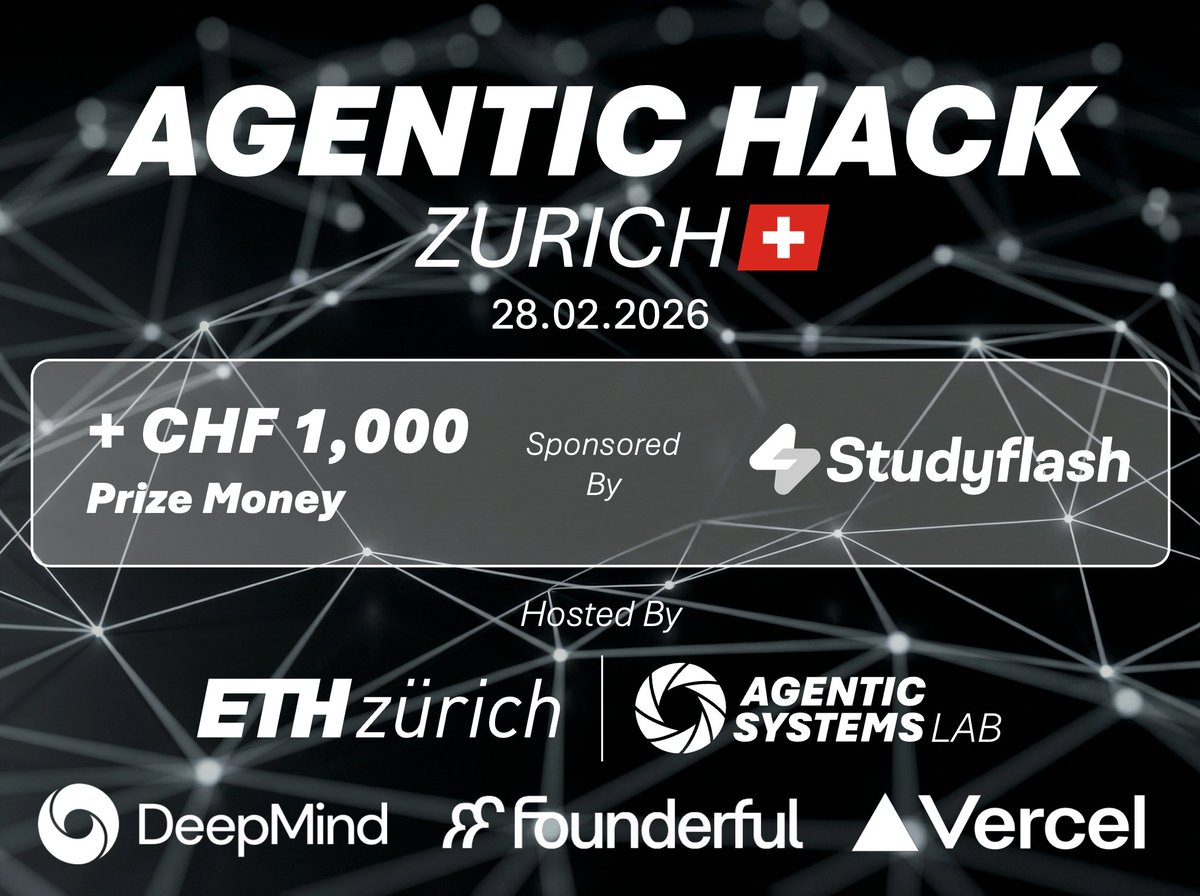 Agentic Systems Lab | ETH Zurich tweet media
