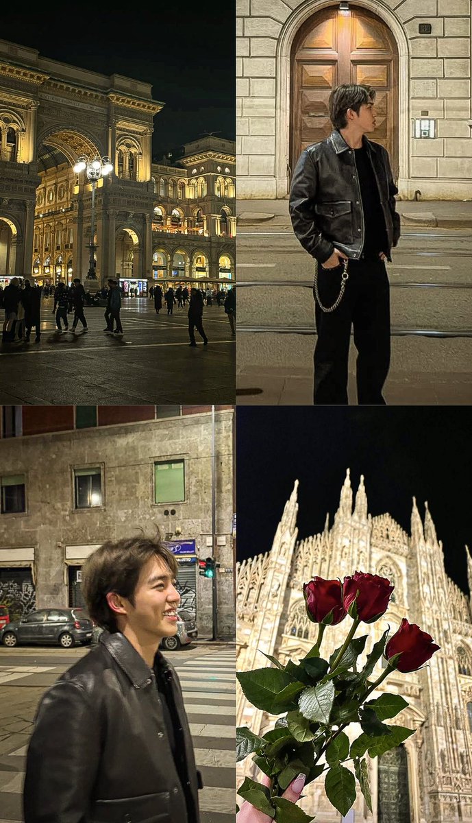 under the Milan nights, i walk closer to you 🤎
