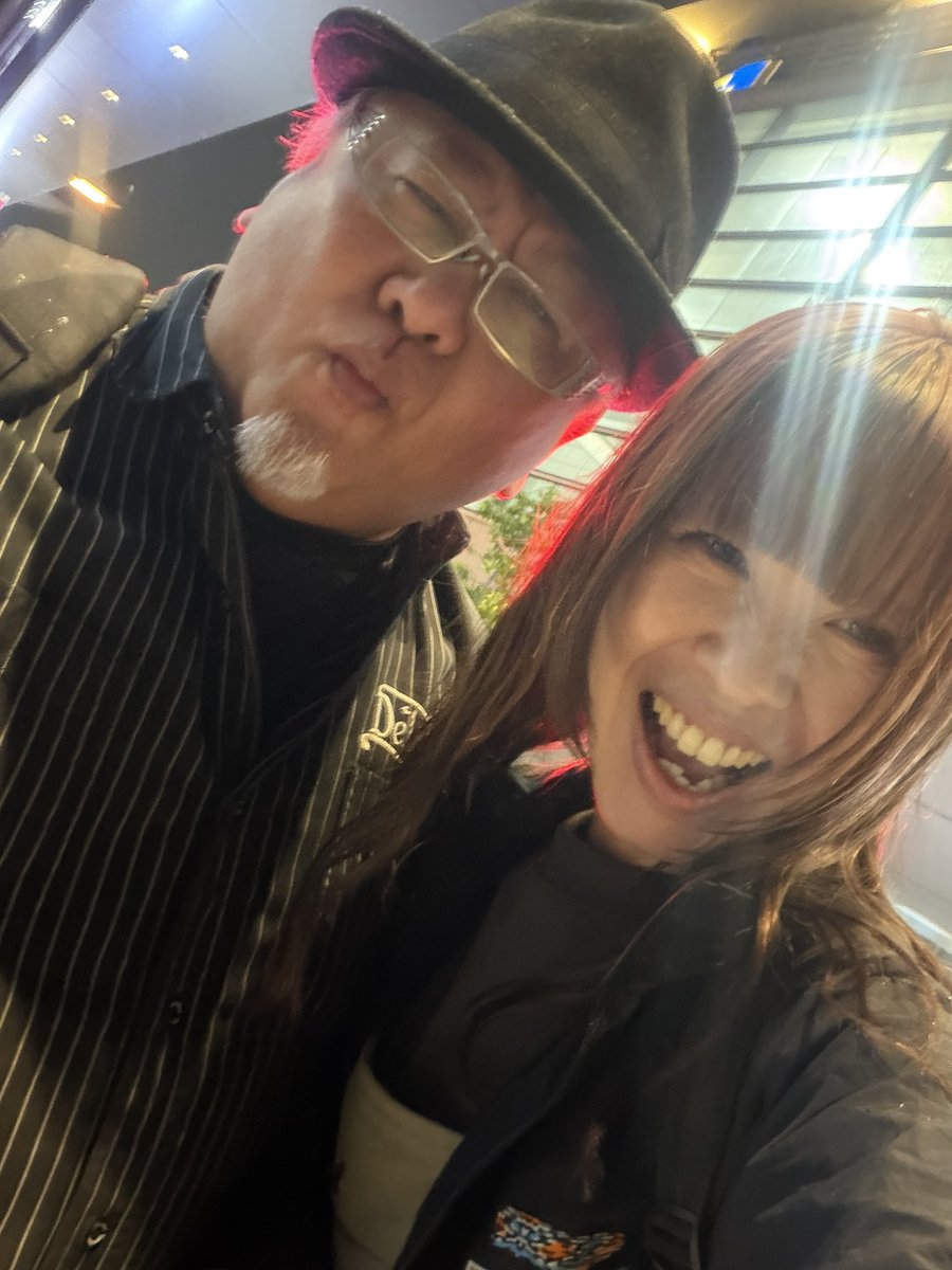 米澤のアニキと河童ラーメン撮影日でした！！🍜
今日もおいしかったしたのしかったー！！！！

てかこの写真、のり、めっちゃあご。