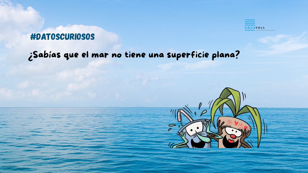 vasitomacetilla's tweet image. 🌊¿Sabías que el #mar no tiene una superficie plana? ¡La gravedad de las montañas submarinas y el viento causan deformaciones en todo el planeta!😯 #DatosCuriosos