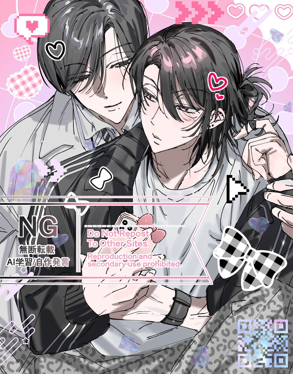 Post by あのね on X: 🖤🩷💖