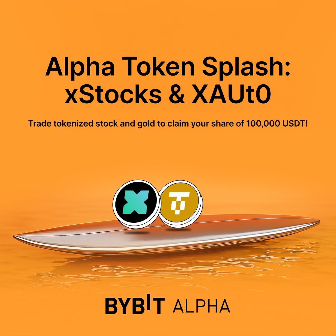 🌊 Introducing xStocks and XAUt0 on Alpha Token Splash! Trade tokenized ...