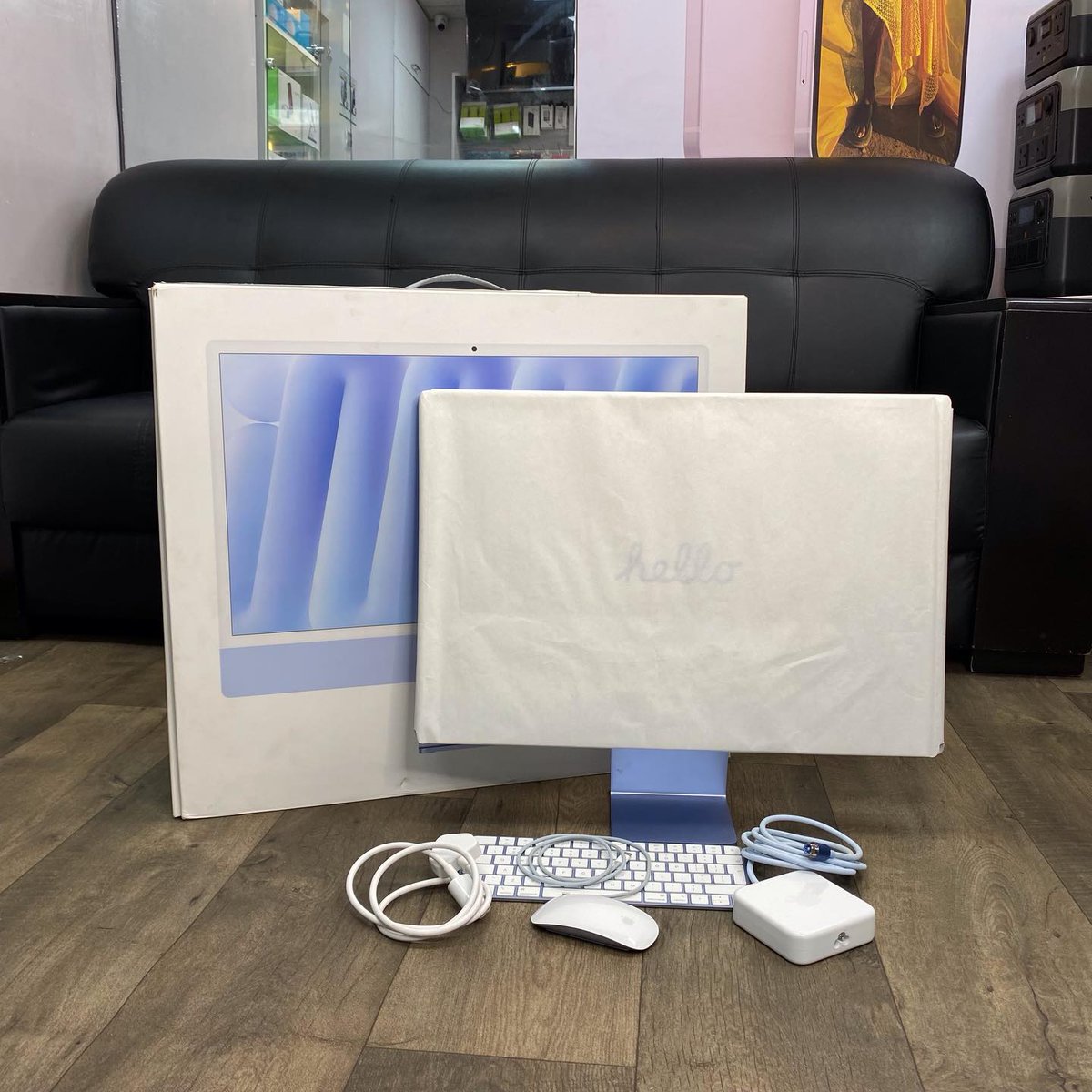 LaptopsArena's tweet photo. IMac M4 Chip 16GB 256GB SSD 24″ 4480 X 2520 Display-Open Box with Apple Warranty(Blue)
KSh 159,999.

Call 0721763763 https://t.co/y8TMxvjSnn