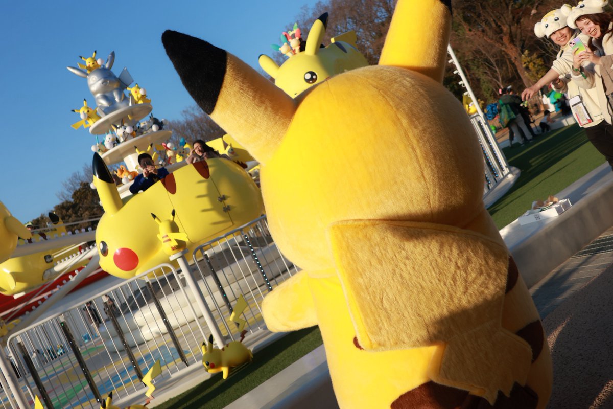 ポケパークのピカチュウが仲間だよー！て紹介してくれてた