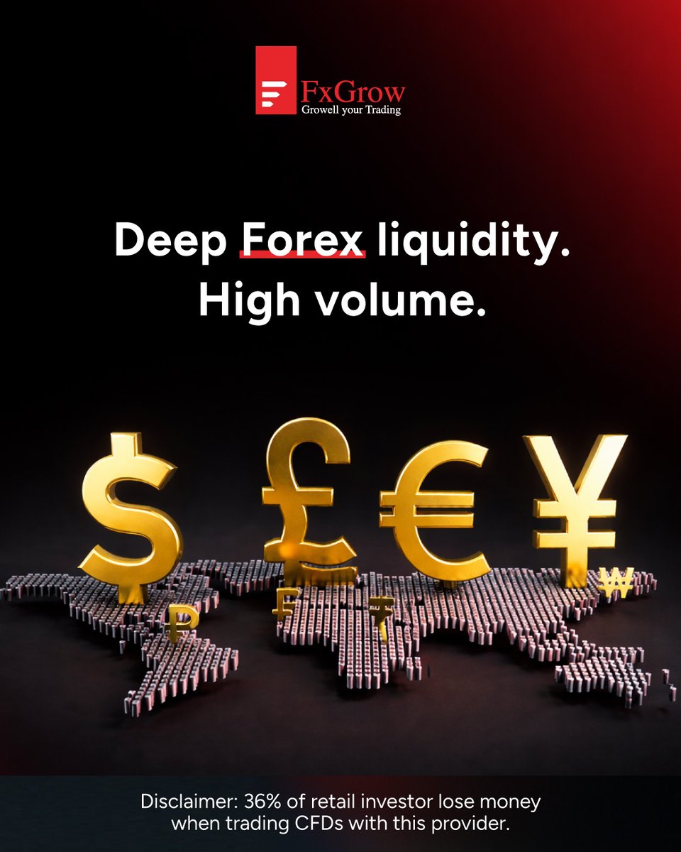 fxgrow's tweet photo. Trade with a #deep_liquidity broker backed by #high_market_volume and seamless execution.

Open an account
https://t.co/64HAyv6muv https://t.co/cwEuxwpaAa
