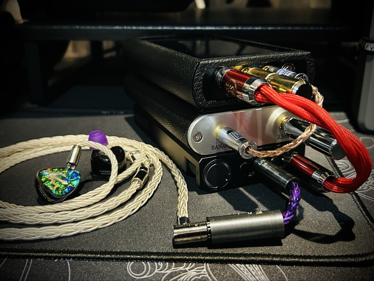 1ixymviii0's tweet photo. ▶︎N7
Quantum Anti Dust pulg
SILVER BULLET 3.5GR & 3.5R
SILVER HARMONIZER MOBILE
NESS IC mkⅡ RED edition custom
AK PA10
spice cable
ArkGenesis EVO SILVER limited
Pentaconn SLIDER×2
TRITON
#Cayin #Rhapsodio #audiomijinko #soundaims #AstellKern #pentaconn
#EMPIREEARS https://t.co/74L66rbdPd
