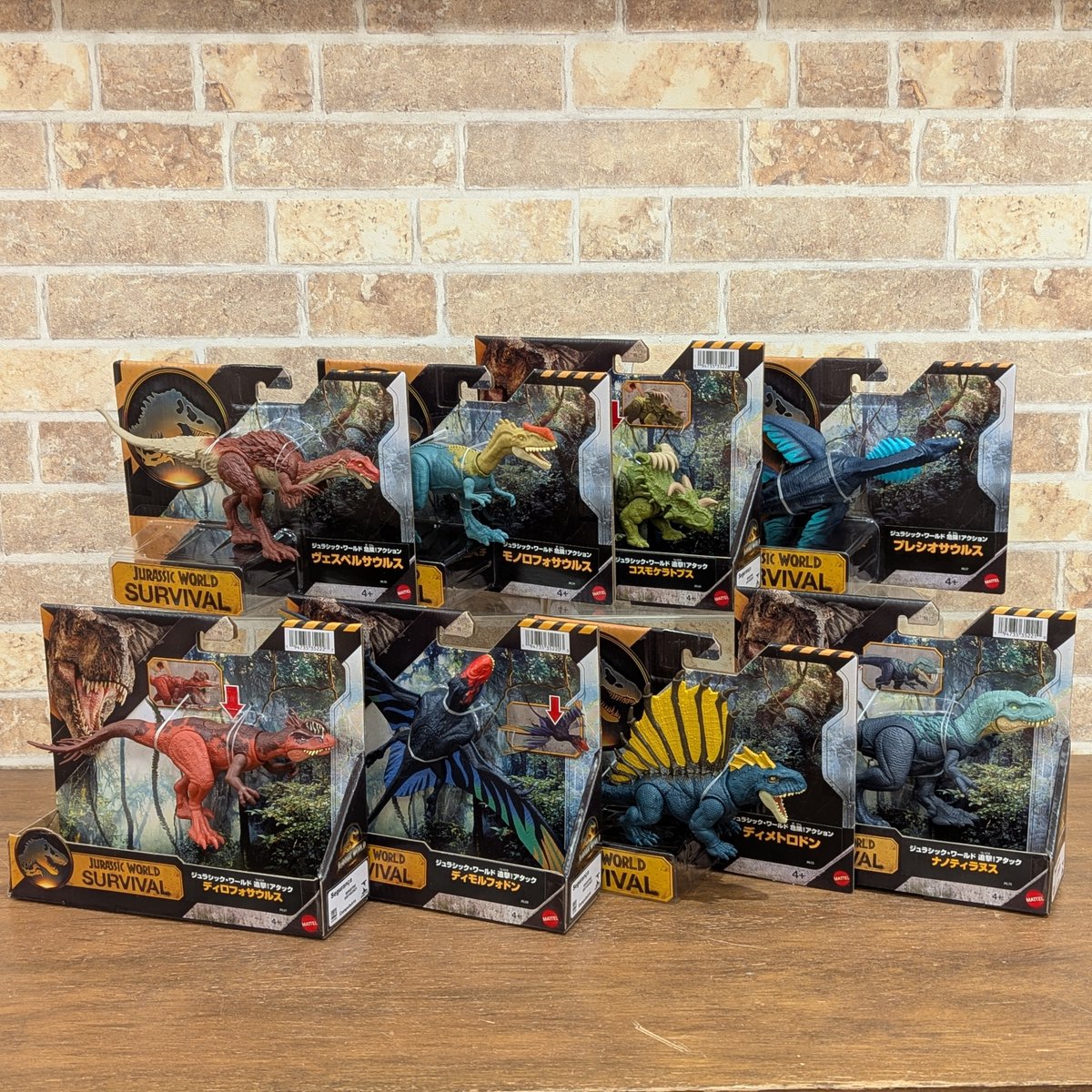 ⭐️新商品のご案内⭐️

2/28(土)発売

ジュラシックワールドシリーズに新し仲間が登場です！
リアルでカッコいい恐竜をキミの目で確かめよう🦖
ぜひこの機会にコーナーをご覧ください✨

ABCパレード/ゆめタウン出雲