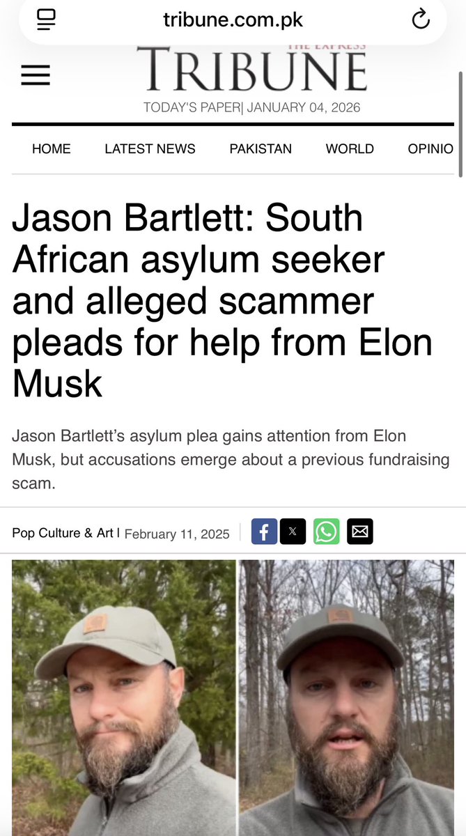 <a href="/Jason2bartlett/">Jason Bartlett</a> As a white South African... You also love scamming 🙃