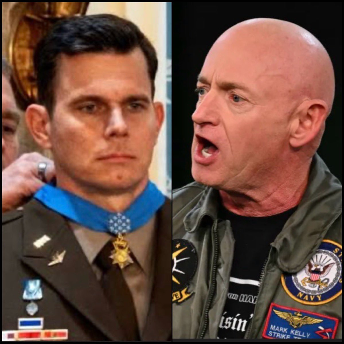 🚨U.S. Army Chief Warrant Officer 5 Eric Slover was awarded the Medal of Honor at SOTU 🫡

Sen Mark Kelly would not stand up and honor the hero

Let that sink in
