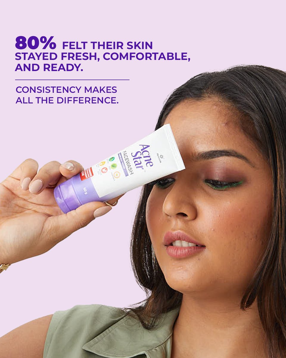 AcnestarGel's tweet image. Good skin days come from showing up daily.
AcneStar Gel helps calm redness and inflammation, one consistent step at a time.

#AcneStar #TrustedCare #SkinConfidence #DailySkincare #IndianSkin #DermatCare #AcneRoutine #HealthySkinJourney #SkincareTrust #PharmaSkincare