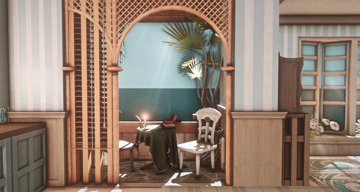 【m size】  
A sea salt latte🧋 
#FF14ハウジング #FF14housing #ffxivhousing #HousingEden #hgxiv