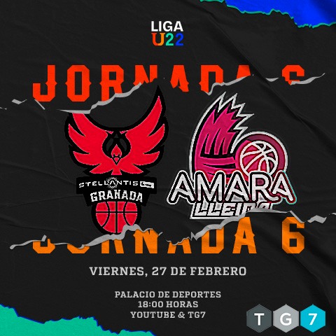 CoviranGranada's tweet photo. El Stellantis &amp; You Granada afronta esta tarde el primero de los dos partidos de este fin de semana.

📆 Viernes
⌚️ 18:00.
🆚 Amara Lleida.

📆 Sábado
⌚️ 15:00.
🆚 Bilbao Basket.

ℹ️ https://t.co/iqLoCuRCMo

#ContigoFundación https://t.co/f72HLPyfG4