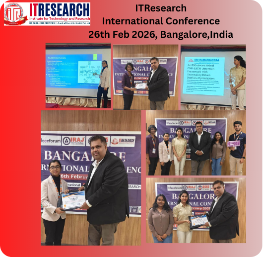 followITR's tweet photo. The IT Research International Conference was successfully completed! 🎊
📍 Bangalore, India | 🗓️ 26 Feb 2026
So many insightful sessions, new connections, and great conversations.
Truly grateful for the learning and the people. On to the next chapter! 🚀 https://t.co/1aQ2lt7hMC