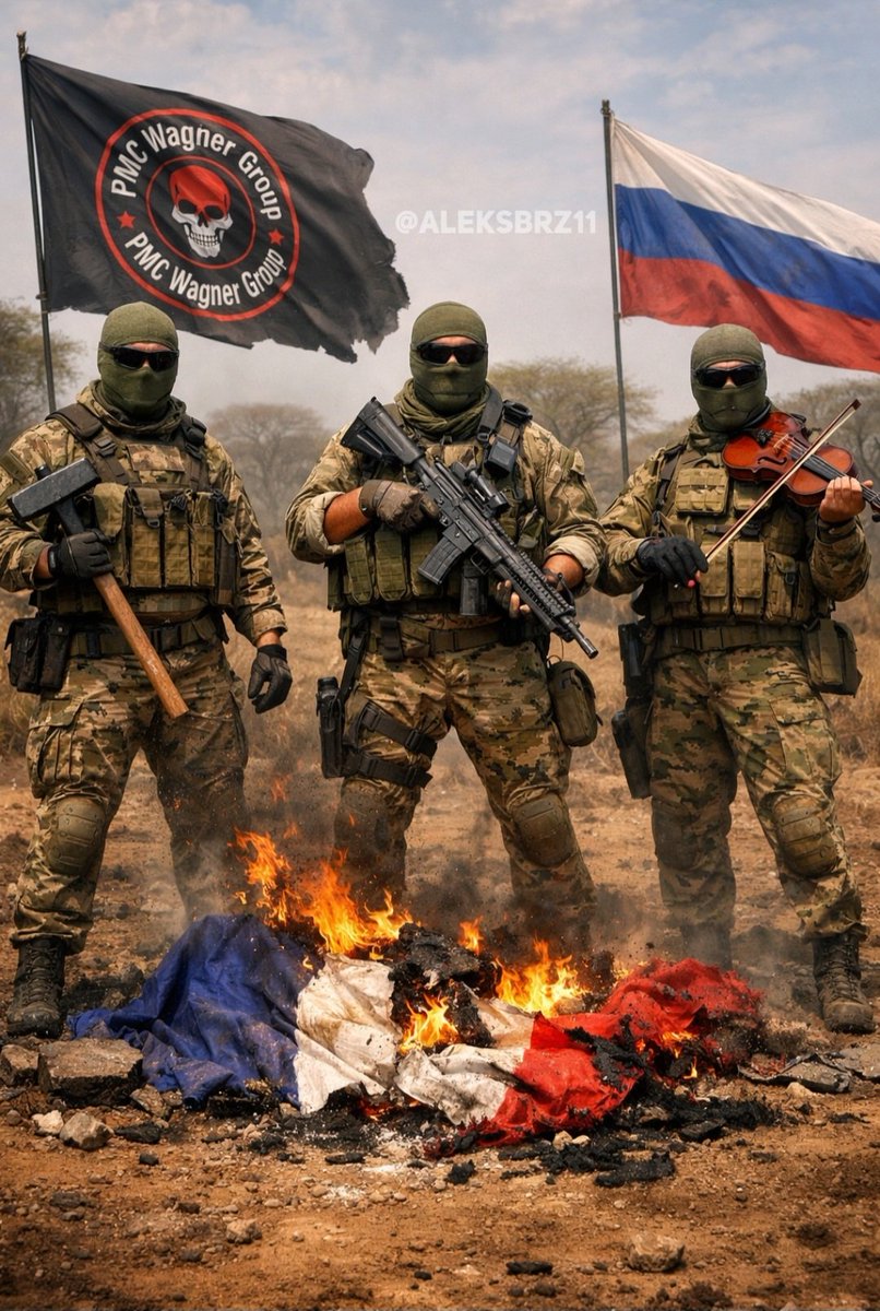 🚨BREAKING

Having expelled France from six African countries, Russia is now planning a similar operation in Ivory Coast and Senegal through its proxies, aiming to completely remove France from West Africa. Facing increasing anti-French sentiment in Africa, France continues to